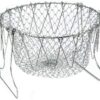 Foldable Steam Fry Cooking Basket