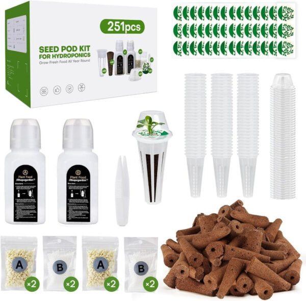 Hydroponics Growing System Kit | Indoor Garden with LED Grow Light - Image 17