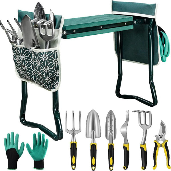 Garden Kneeler And Seat With Tools - Image 13