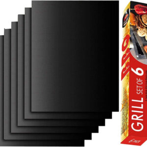 Alternative view of Non-Stick BBQ Grill Mats