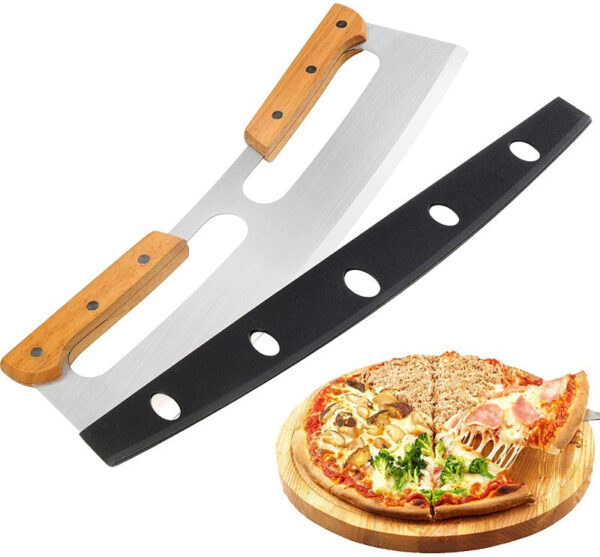 Mezzaluna Stainless Steel Knife - Image 10