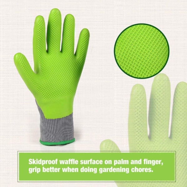 Coated Gardening And Work Gloves - Image 4