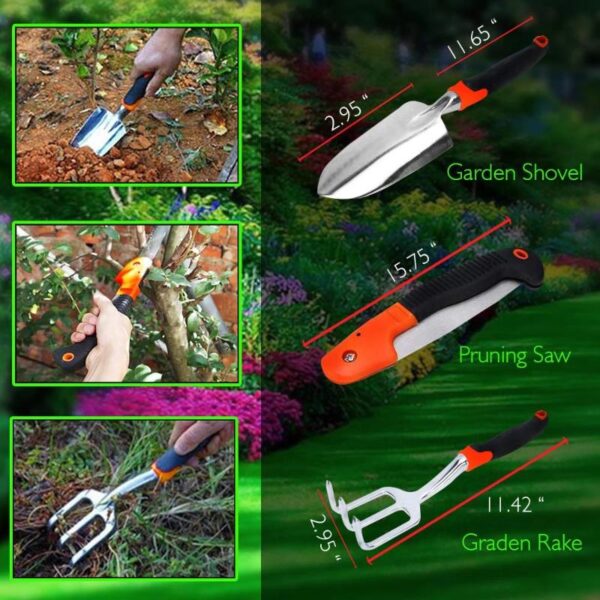 Gardening Tool Set With Hard Case - Image 11