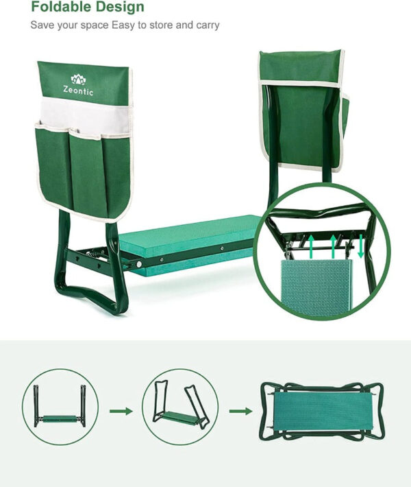 Garden Kneeler And Seat With Tools - Image 3