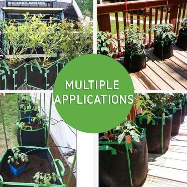 Square Heavy Duty Fabric Pots - Image 10