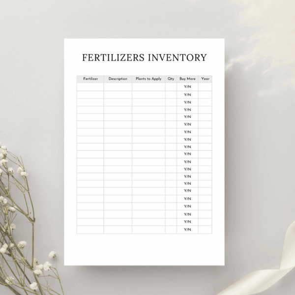 Printable All Season Garden Planner - 40 Pages | Garden Logs & Tasks - Image 10