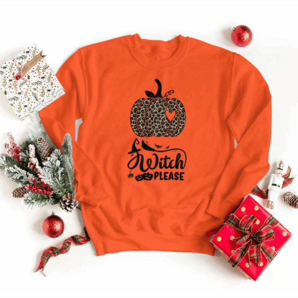 Cozy Unisex Sweatshirt with Halloween Print | Soft Crewneck Pullover - Image 8