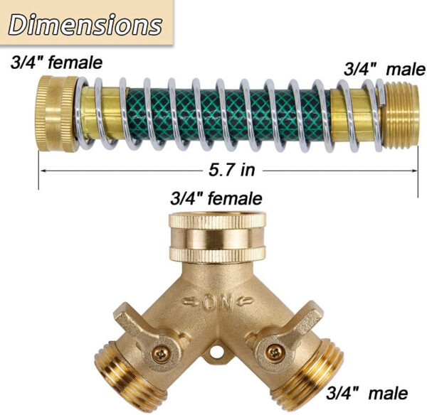 Brass Hose Extension Adapter - Image 4