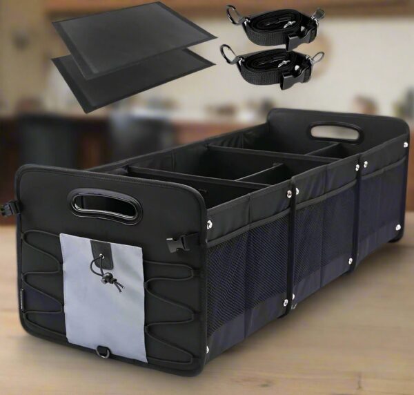 Large Trunk Organizer for Car & SUV - Durable and Foldable Storage