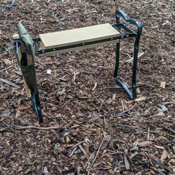 Garden Kneeler Seat With Cultivator Hoe - Image 6