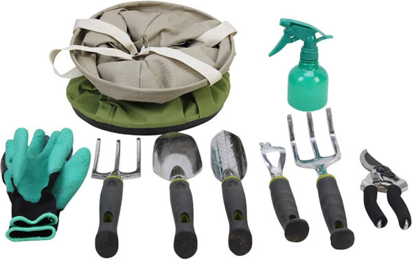 Garden Tools Set With Bucket Organizer - Image 13