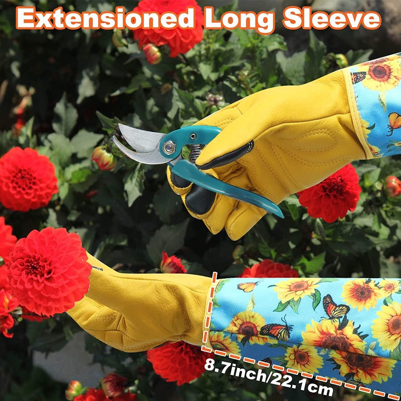 long gardening gloves
