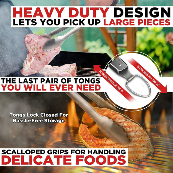 Premium Quality BBQ Grilling Tool Set - Image 5