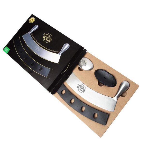 Mezzaluna Stainless Steel Knife - Image 6
