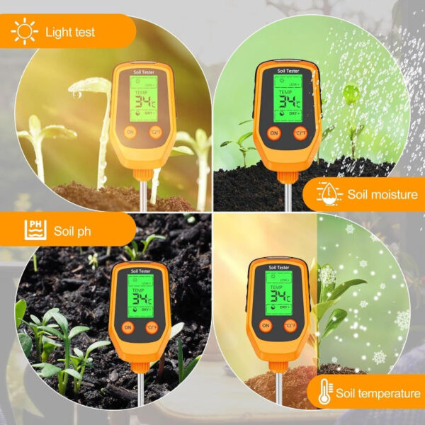 4 in 1 Digital Soil Tester - Image 5