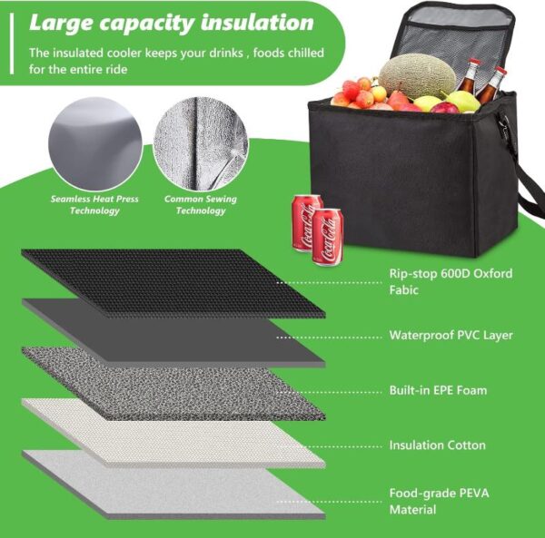 Large Trunk Organizer for Car & SUV - Durable and Foldable Storage - Image 12