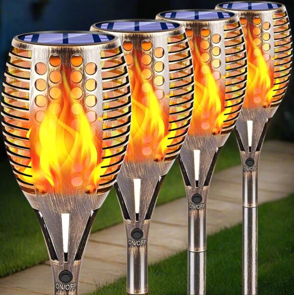 Flickering Flame Solar Torch Lights - Image 12