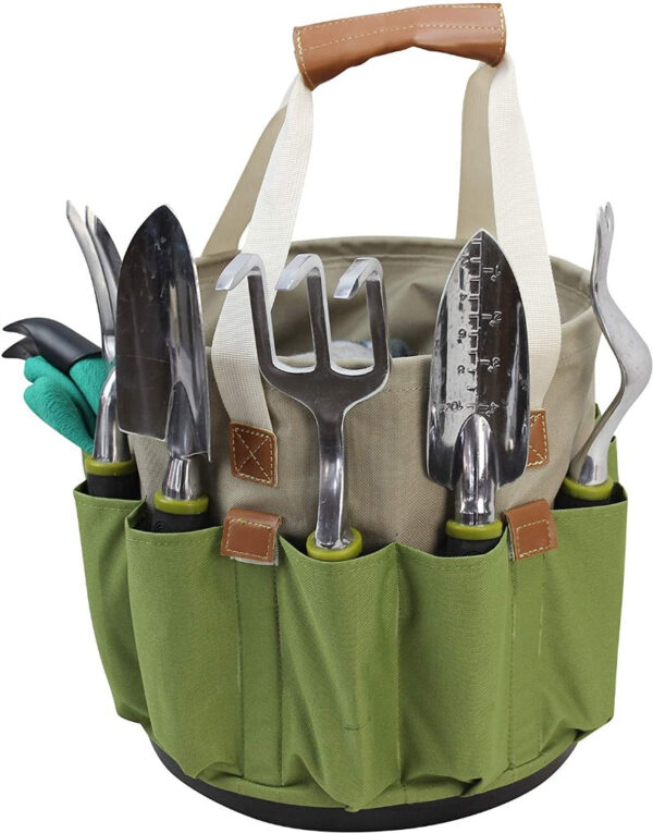 Garden Tools Set With Bucket Organizer - Image 15