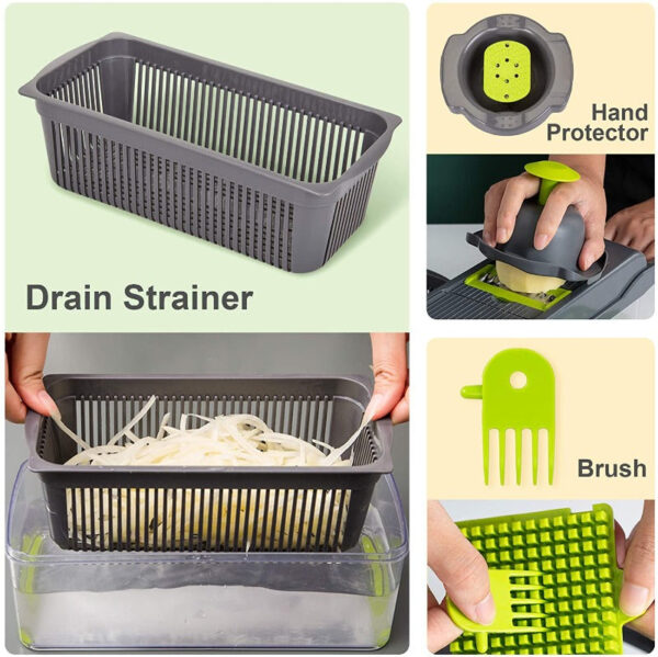 Vegetable Cutter Slicer And Dicer - Image 3