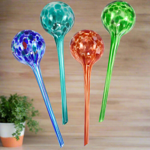 Indoor Plant Watering Globes – Automatic Self-Watering Aqua Bulbs, Large Hand-Blown Decorative Glass for Healthy Plants - Image 11
