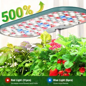 Alternative view of 16-Pod Hydroponics Growing System | Indoor Herb Garden with 28W LED