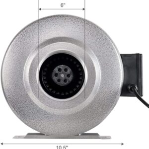 Alternative view of Grow Room Ventilation System 6"
