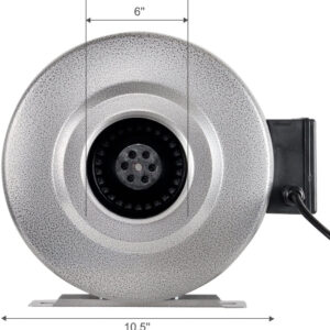 Alternative view of Grow Room Ventilation Kit 6"