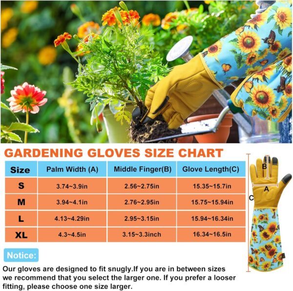 Thorn-Proof Gardening Gloves for Women – Long, Breathable & Durable - Image 6