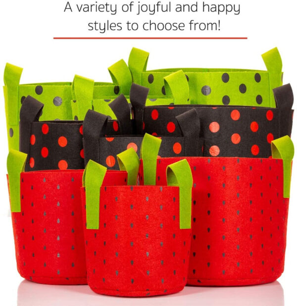 Colorful Fabric Grow Bags - Image 6
