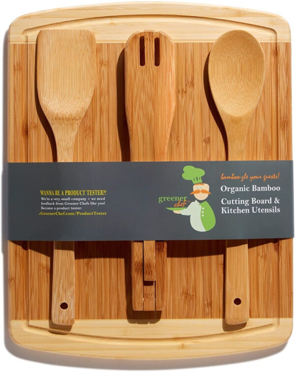 Organic Bamboo Cutting Board - Image 11