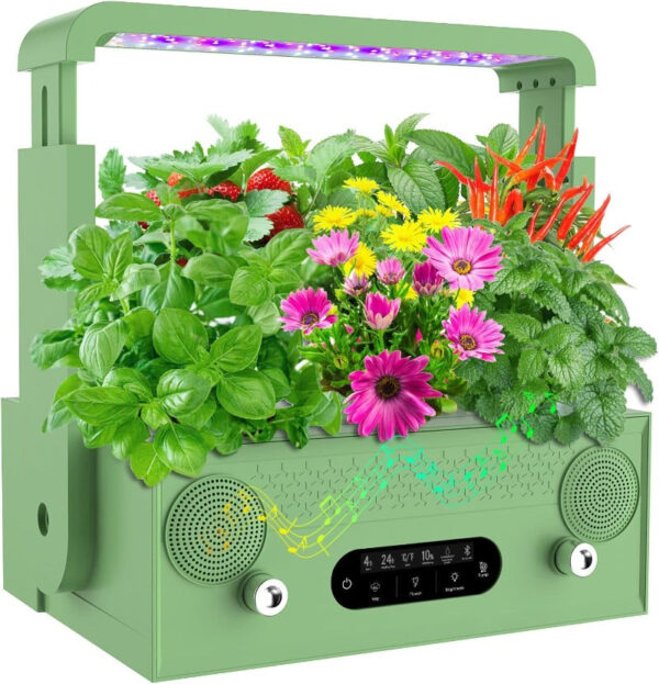 Hydroponics Growing System With Bluetooth Speaker