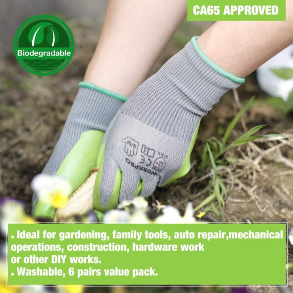 Coated Gardening And Work Gloves - Image 6