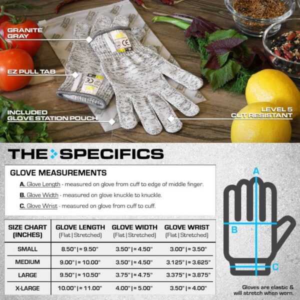 Grade 5 Cut Resistant Gloves - Image 5