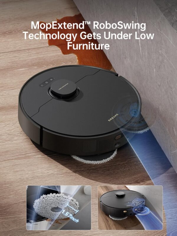 Dreame X40 Ultra Robot Vacuum & Mop - Self-Cleaning With Smart App & Voice Control - Image 4