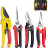 Professional Bypass Pruning Shears – Stainless Steel, Sharp & Ergonomic