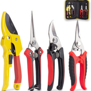 Professional Bypass Pruning Shears – Stainless Steel, Sharp & Ergonomic