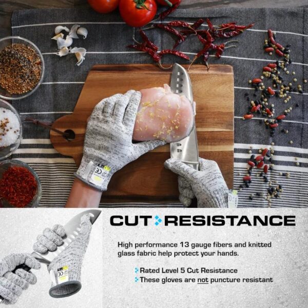 Grade 5 Cut Resistant Gloves - Image 3