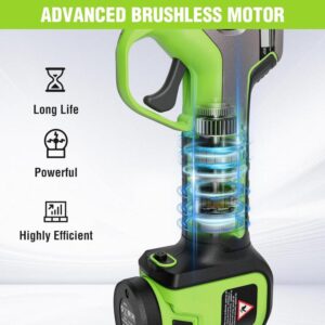 Alternative view of Electric Pruning Shears - Battery Powered Cordless Tree Pruner