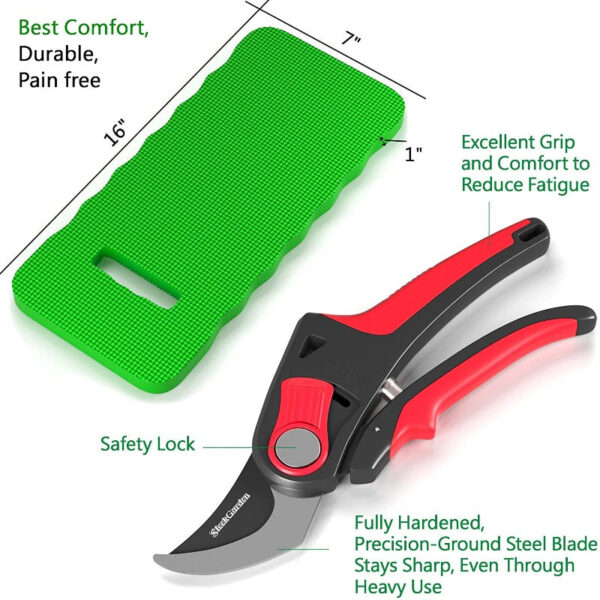 Garden Tools Set With Knee Pad - Image 4