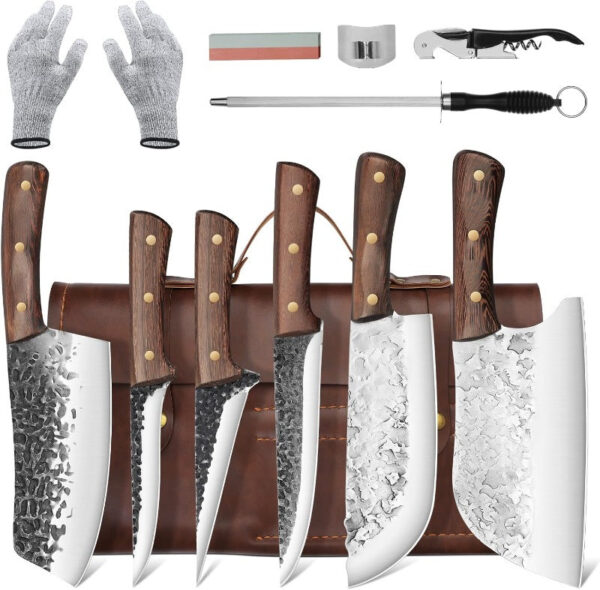 Premium Hand Forged Chefs Knives - Image 16