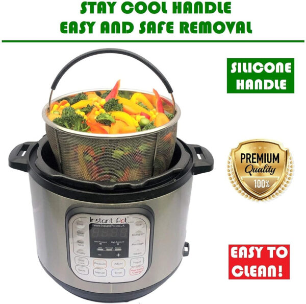 Premium Stainless Steel Steamer Basket - Image 7