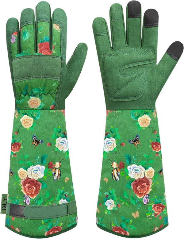 Thorn-Proof Gardening Gloves for Women – Long, Breathable & Durable