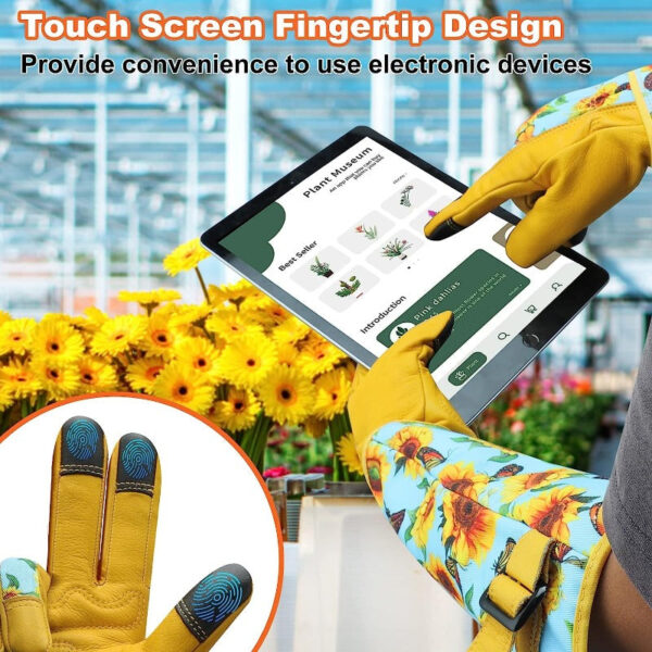 Thorn-Proof Gardening Gloves for Women – Long, Breathable & Durable - Image 3