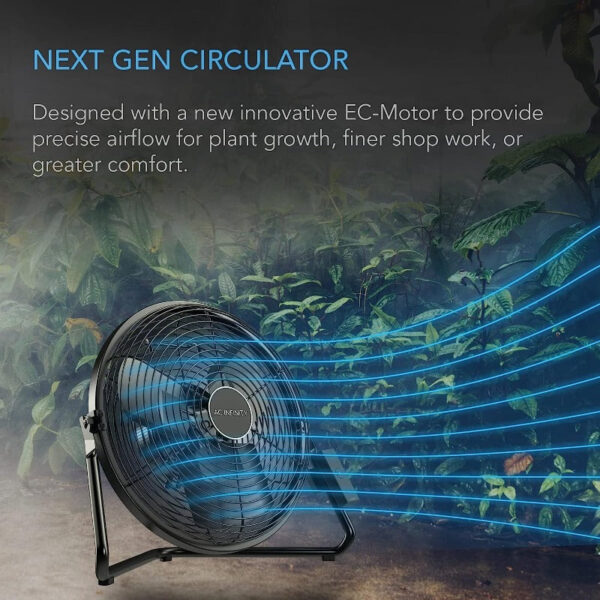 AC Infinity CLOUDLIFT Industrial Wall Fan with Wireless Speed Controller - Image 2