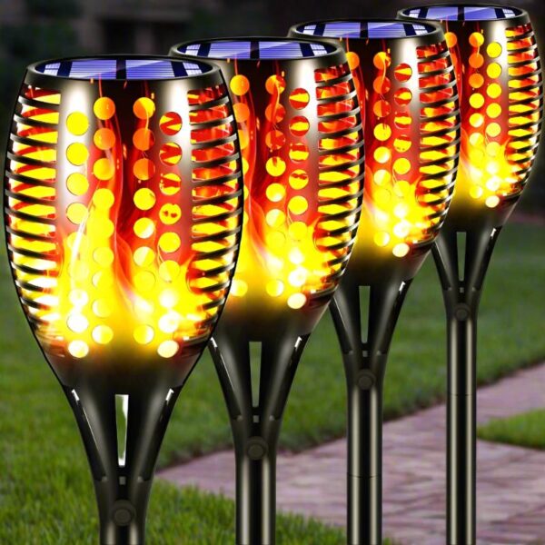 Flickering Flame Solar Torch Lights - Image 11