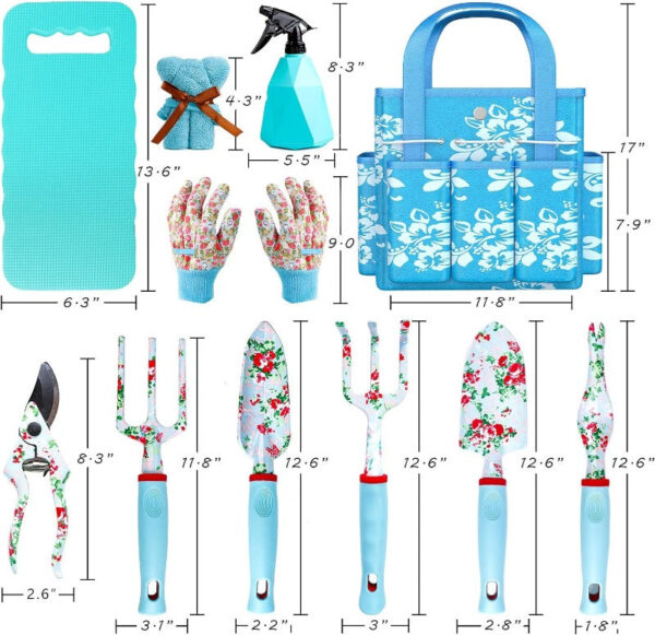 Floral Garden Tools Set - Image 6