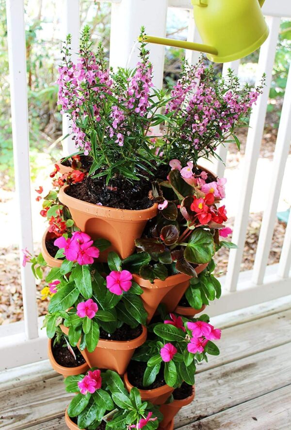 Vertical Stackable Gardening Planter - Image 5