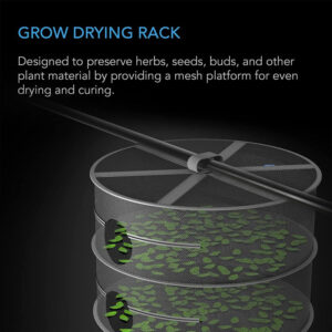 Alternative view of AC Infinity Premium Herb Drying Racks