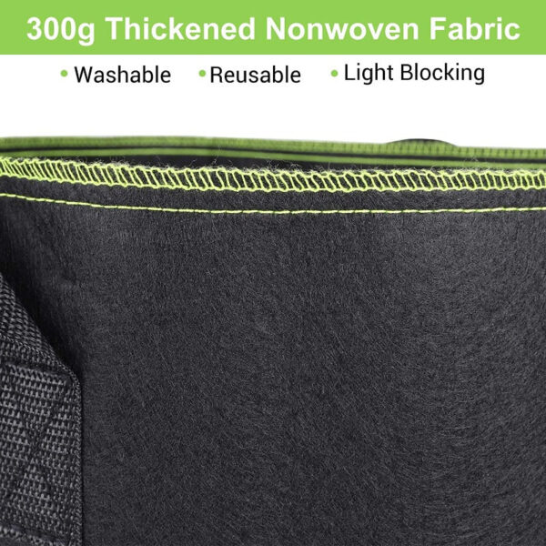 Premium Fabric Grow Pots 10-PACK - Image 6