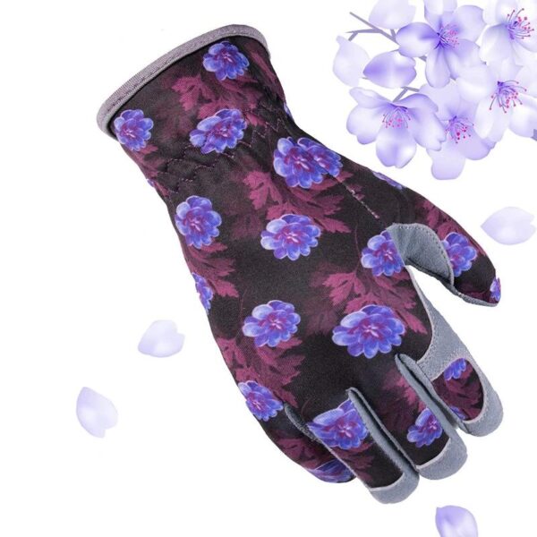 Deerskin Leather Gardening Work Gloves - Image 7